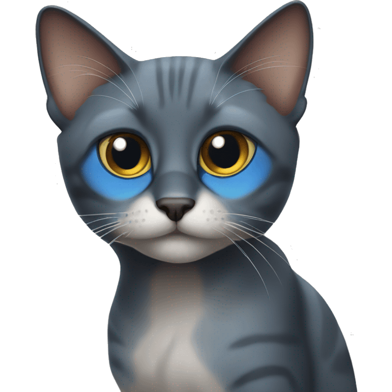 Blue eyed cornish rec cat emoji