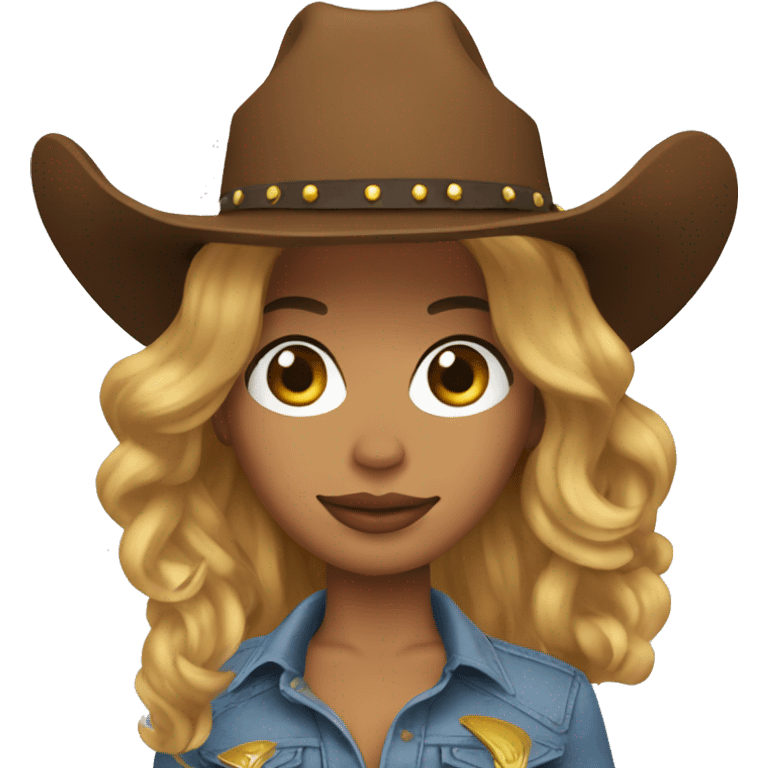 beyonce cowboy emoji