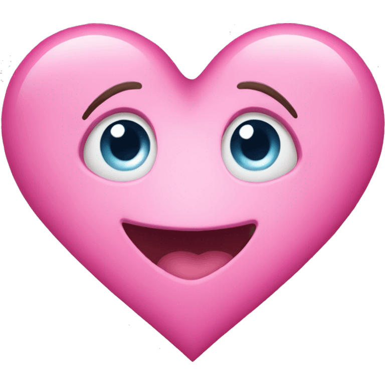 Pink heart emoji