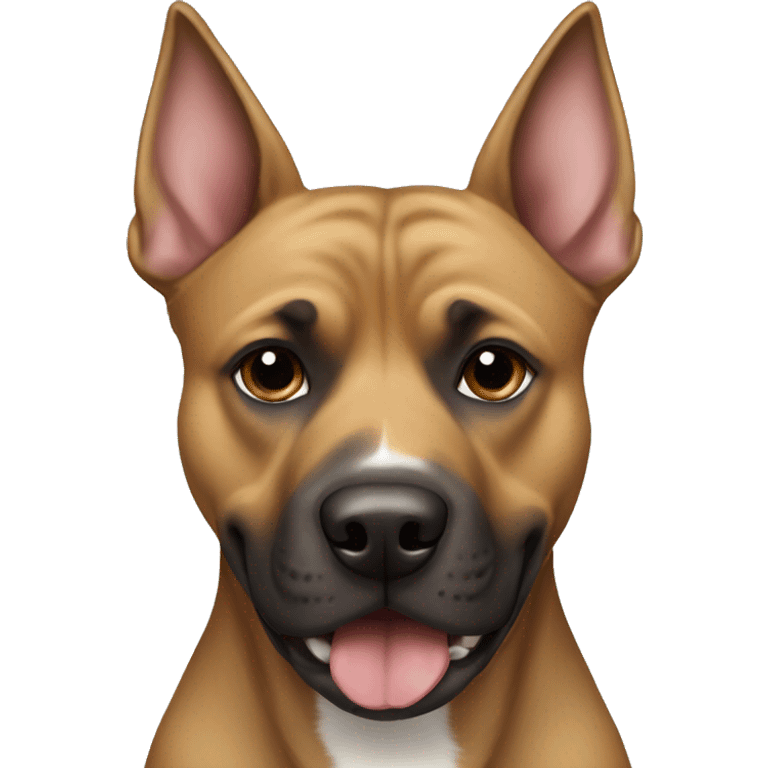 pitbull and german shepherd mix  emoji