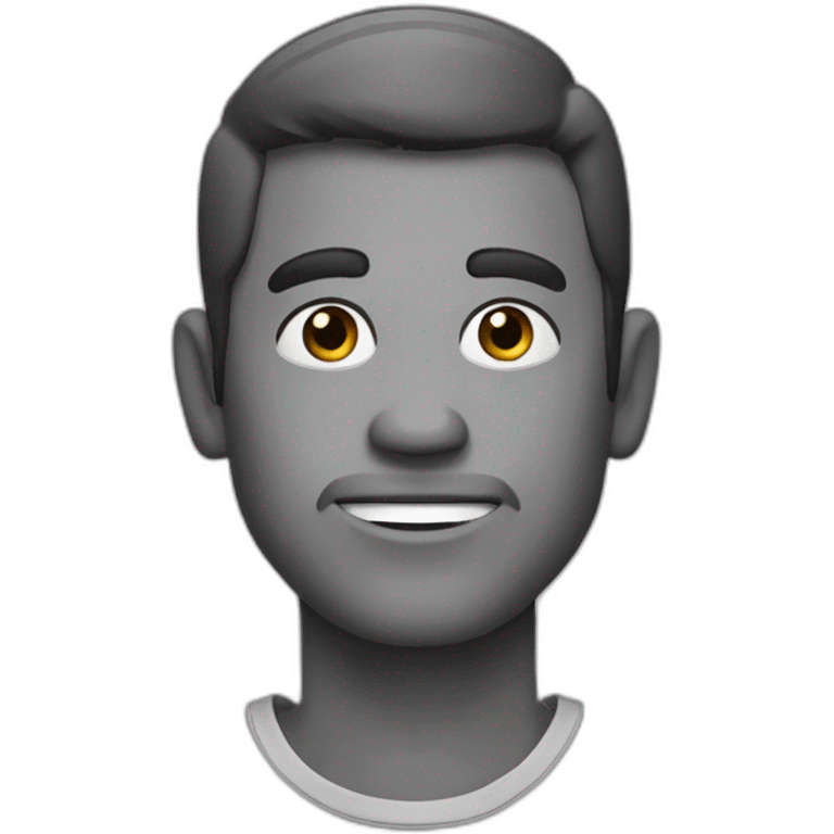 Singe sur homme emoji