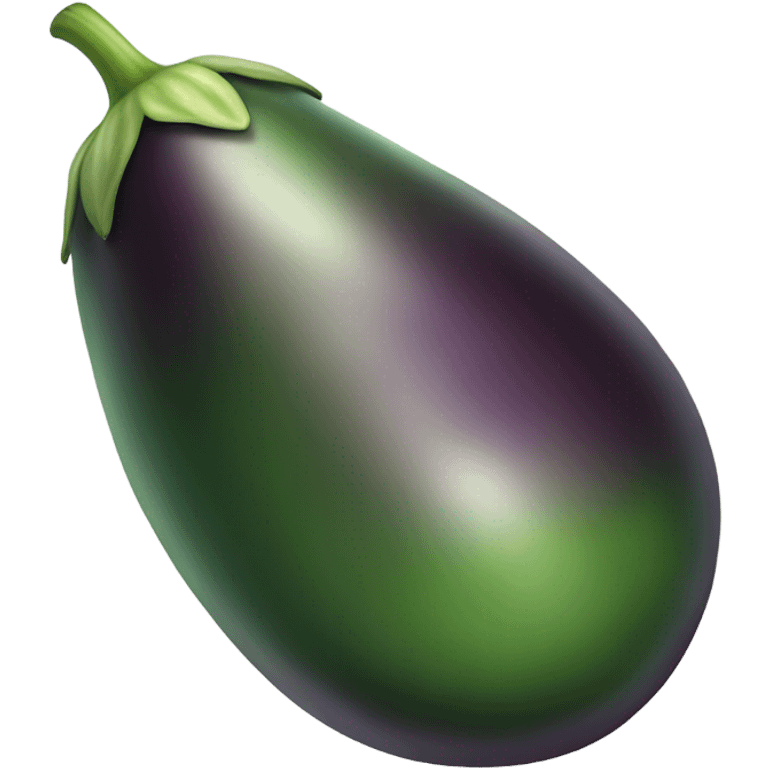 Green eggplant  emoji