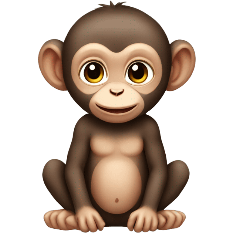 Baby monkey emoji