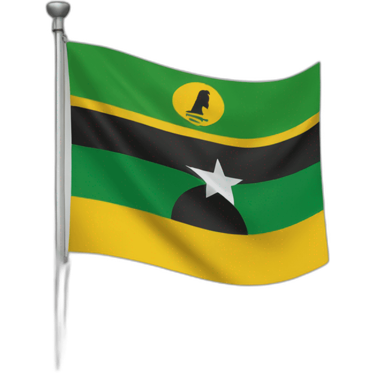 African National Congress flag  emoji