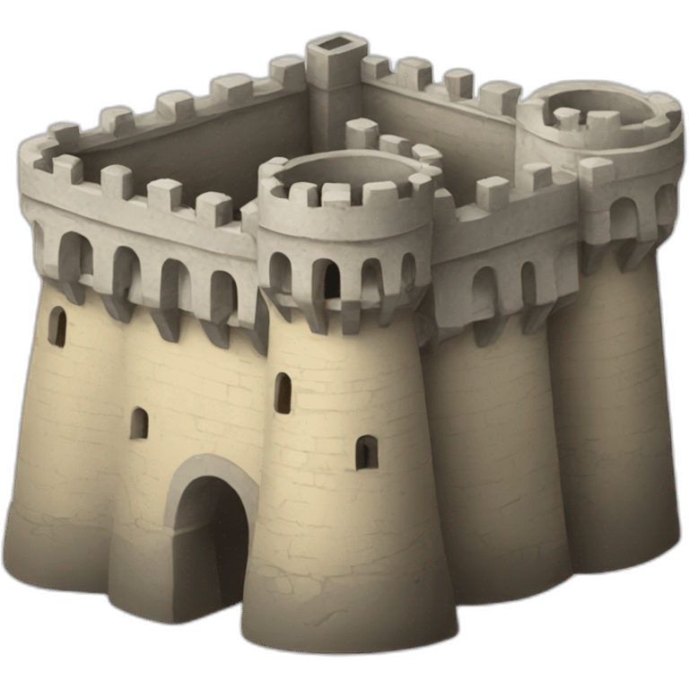 Fortress emoji