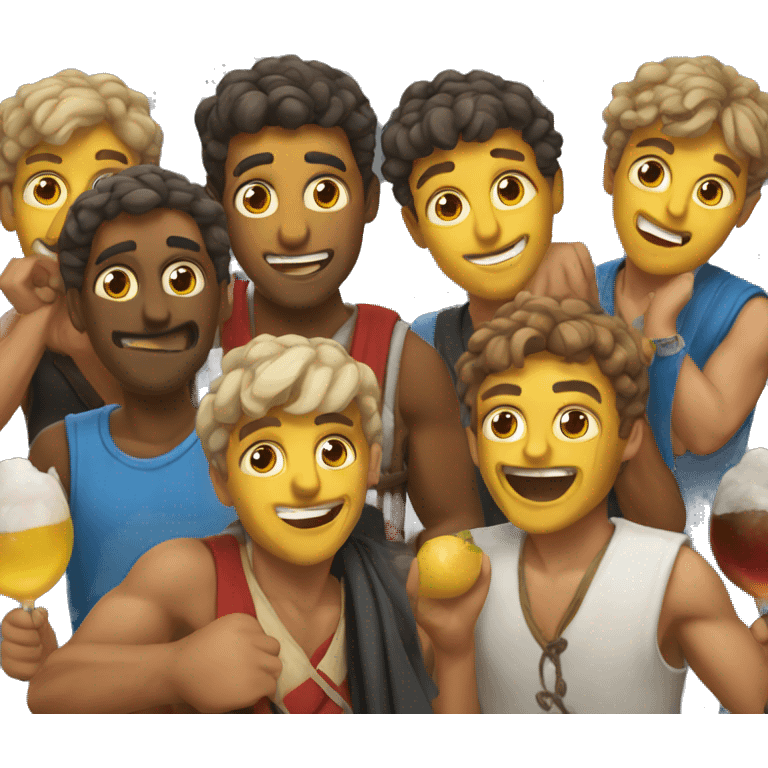 Crete party emoji