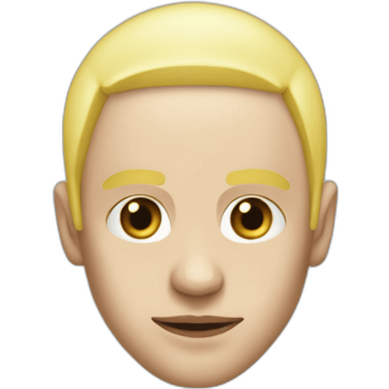 I’m slim shady yes I’m the real shady emoji