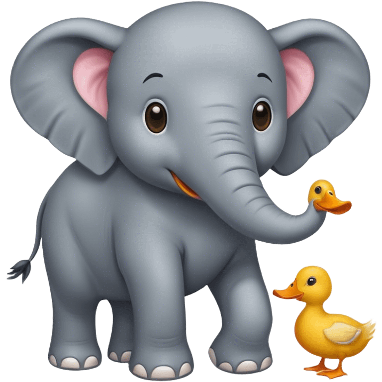 elephant + duck = elephuck emoji