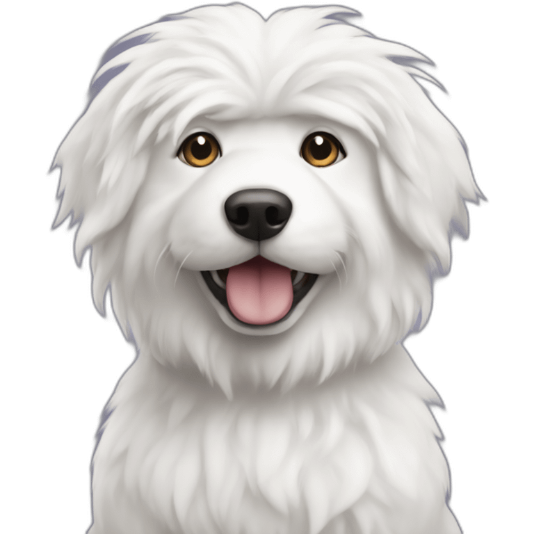 wamuu-the-fluffy-white-dog emoji