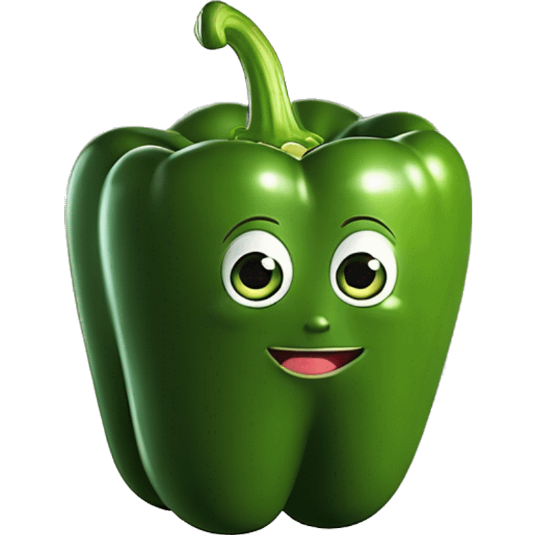 green bell pepper emoji