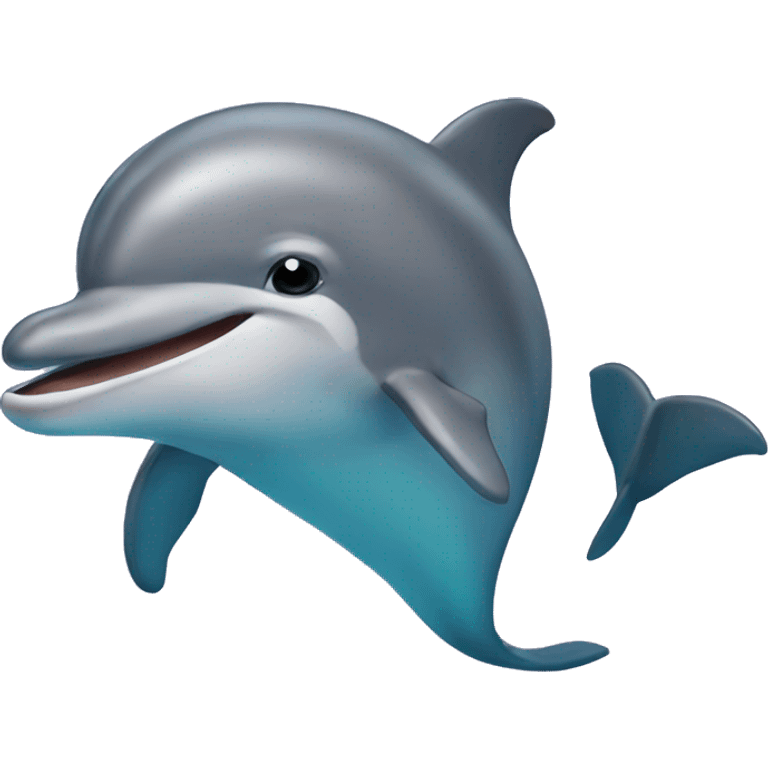 Dolphin Flying emoji