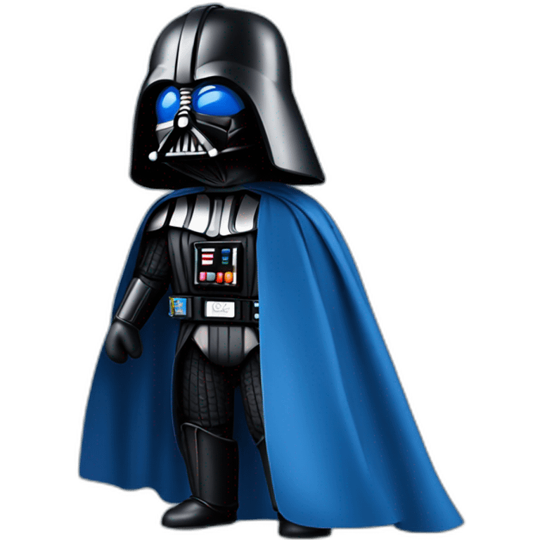 Blue darth vador emoji