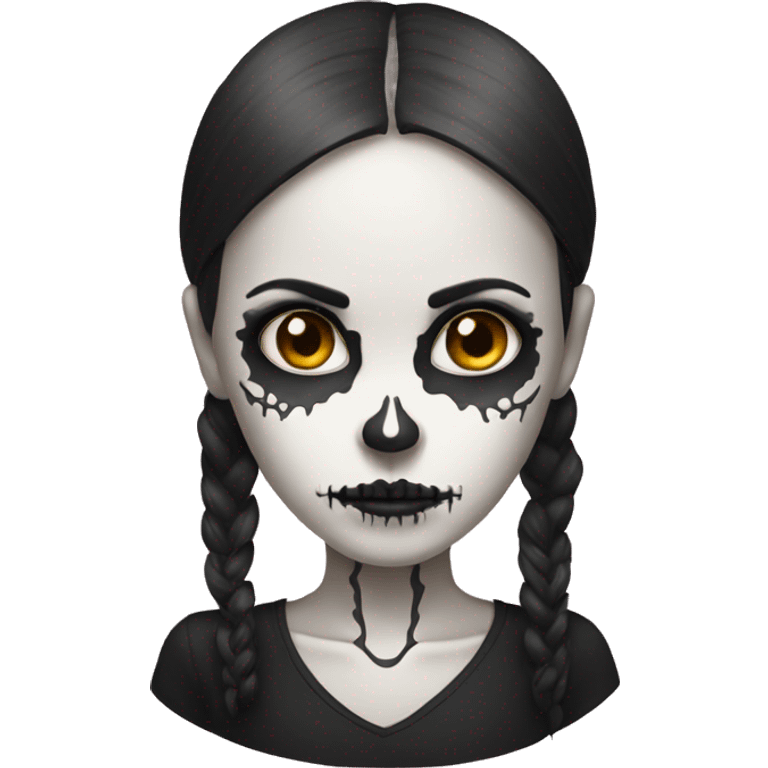 Girl skull emoji