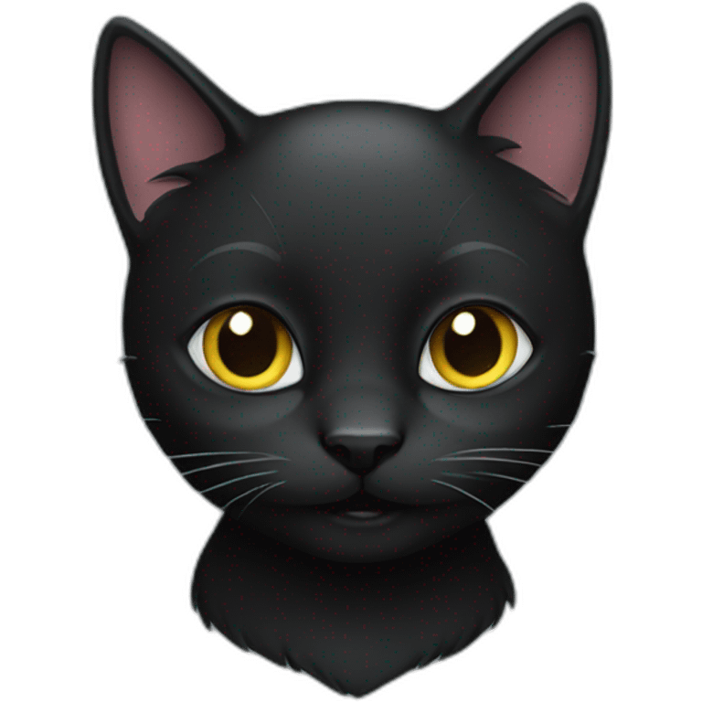 Black cat emoji