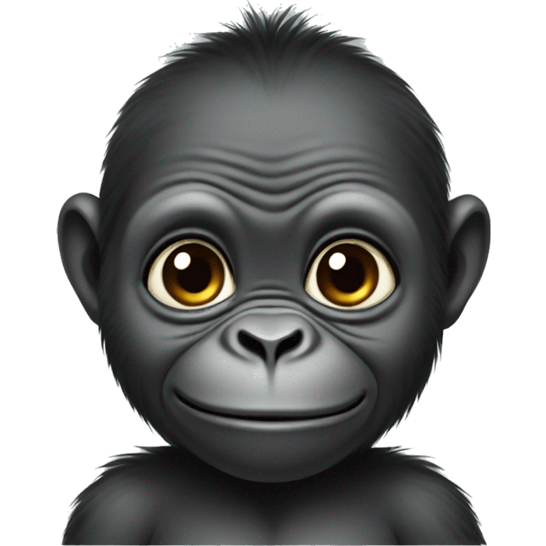 Baby gorilla  emoji