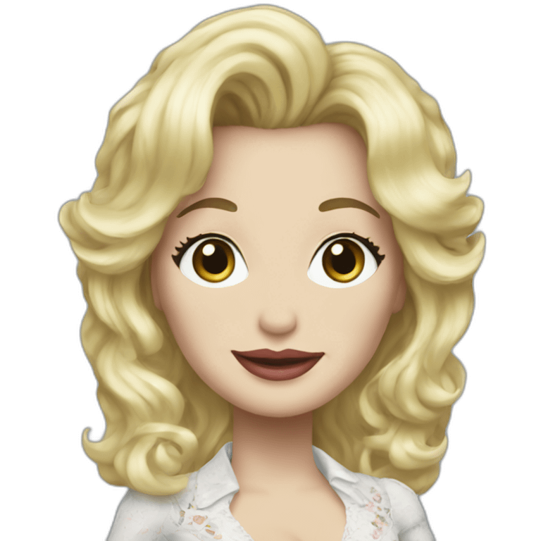 Dolly Parton emoji