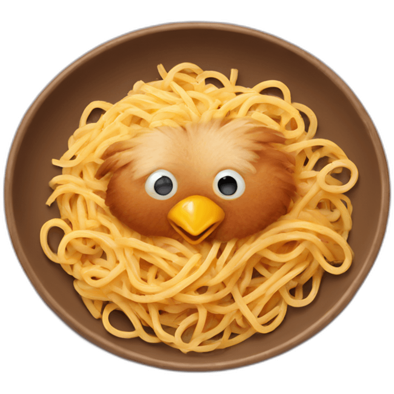 chicken spaghetti emoji