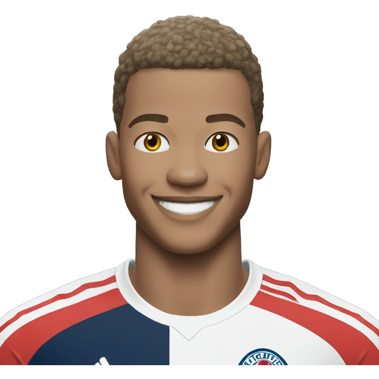 mbappé sourire emoji