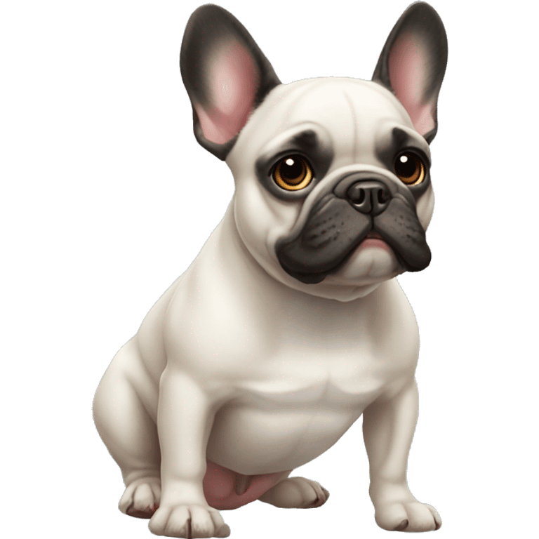 French bulldog emoji