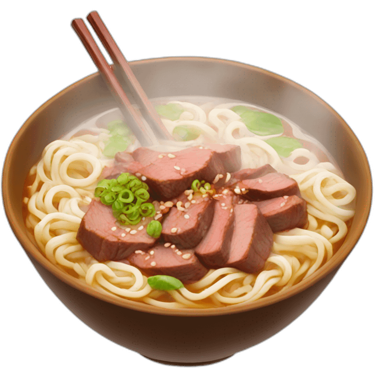 Lanzhou beef noodle emoji