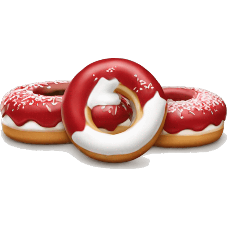 “Tim Hortons store with a red and white color scheme, featuring the classic Tim Hortons logo, a warm and welcoming design that represents a popular coffee and donut shop.” emoji