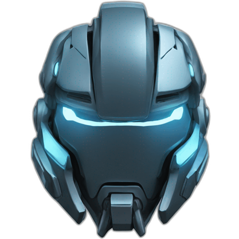 mecha storm helmet emoji