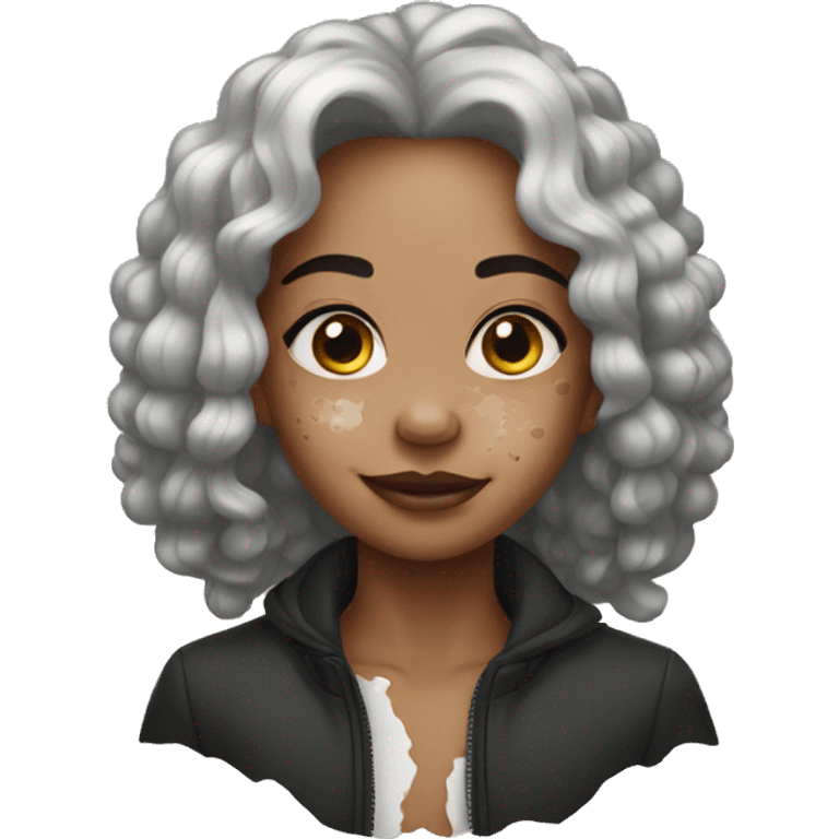 vitiligo emoji