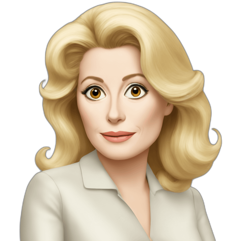 Catherine Deneuve emoji