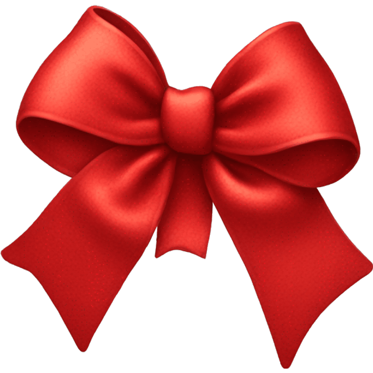 Red bow emoji