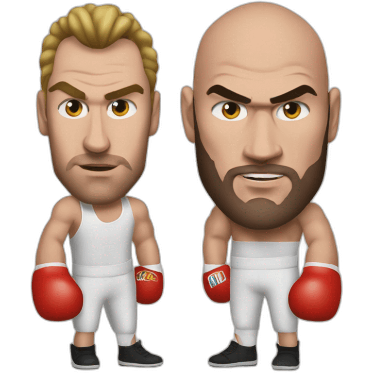 Tyson fury contre ngannour emoji