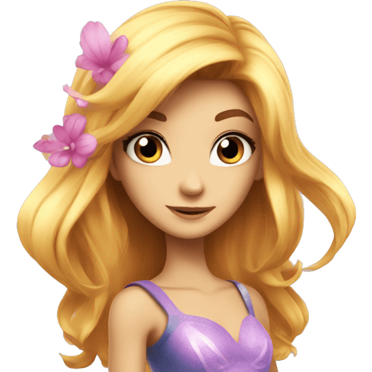 Bloom from Winx emoji