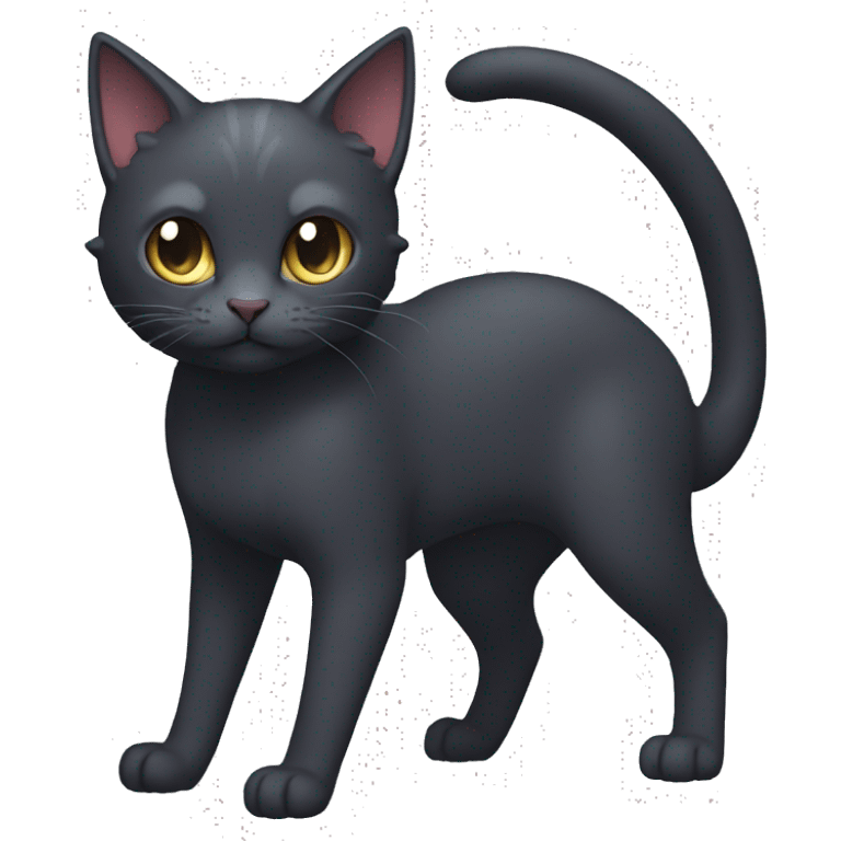 Dark-type-Fakémon-Cat full body emoji