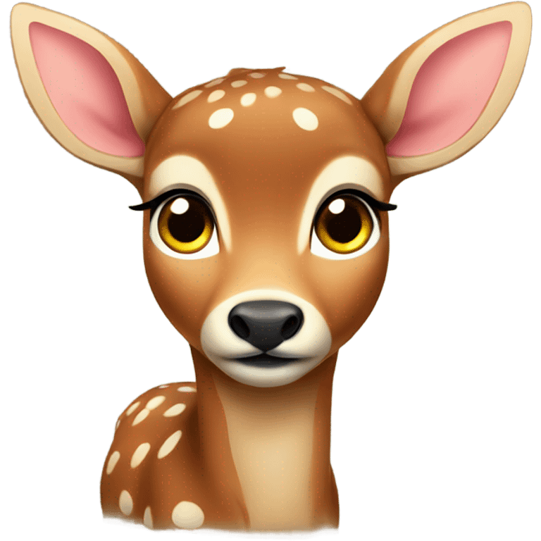 Fawn deer  emoji