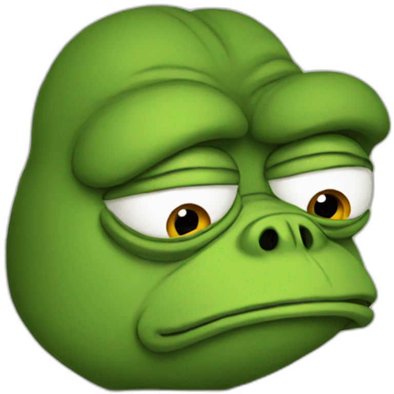 sad pepe emoji