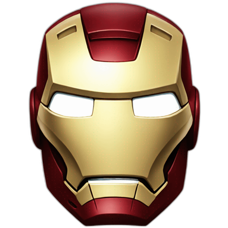 ironman funny face emoji