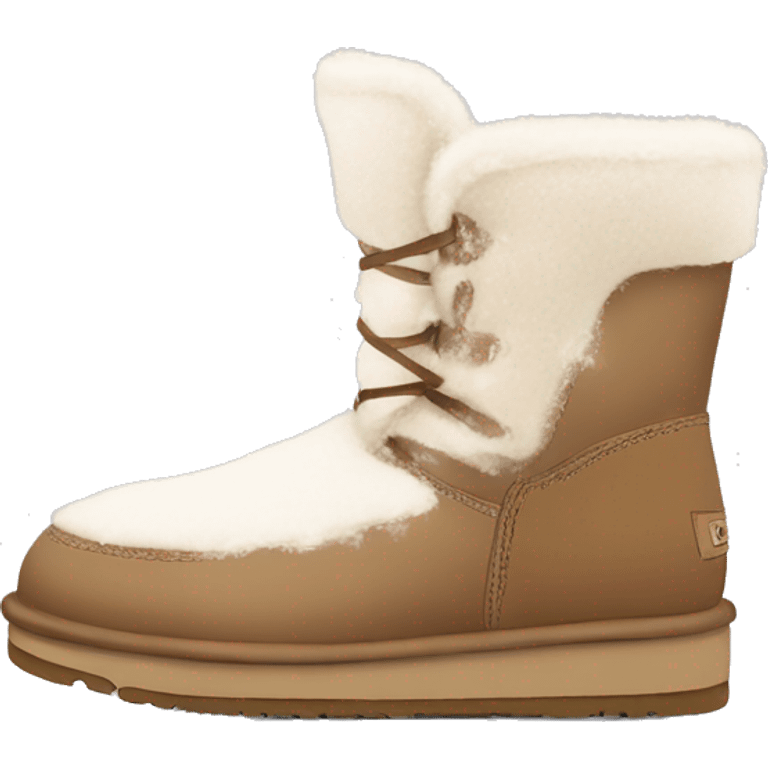 Winter beauty uggs emoji