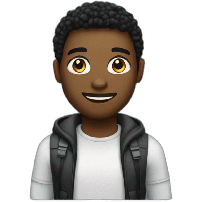 a black tech youtuber emoji