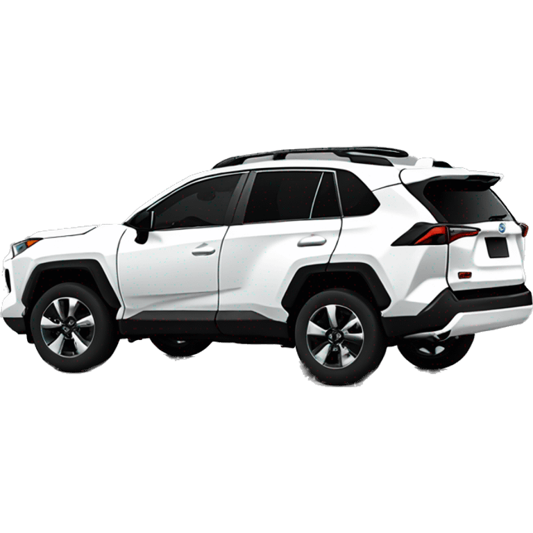 Toyota RAV4 2022 white emoji