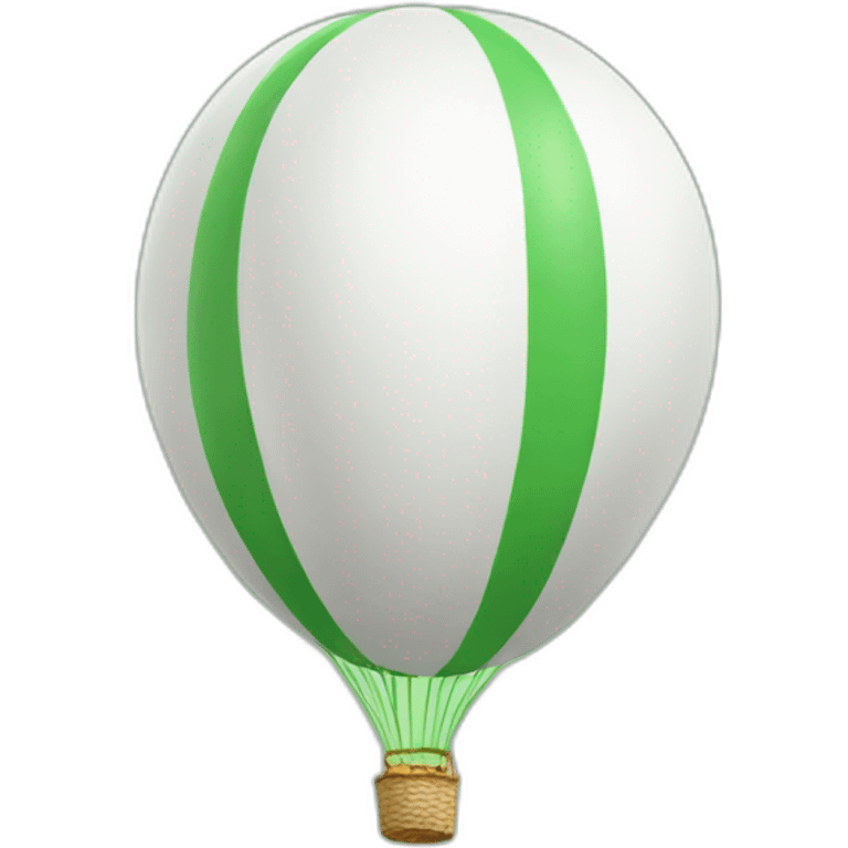 Ballon vert emoji