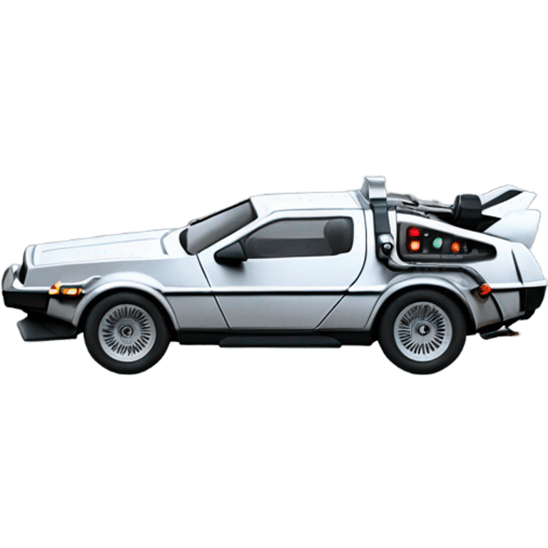 delorian time machine emoji