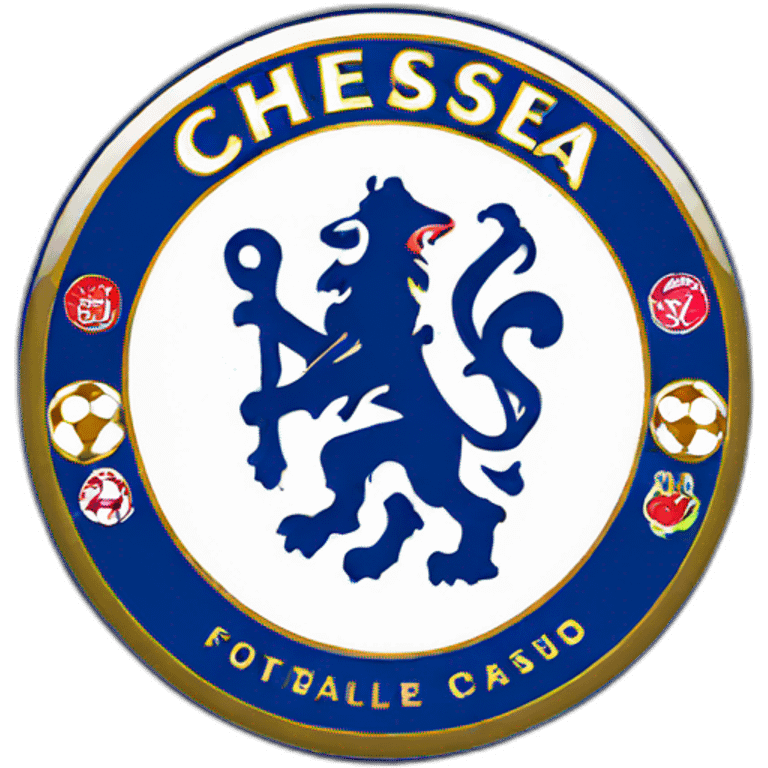 chelsea football logo emoji