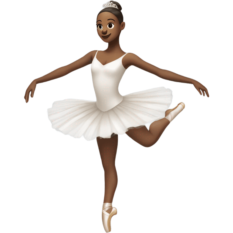 swan lake ballerina dancing emoji