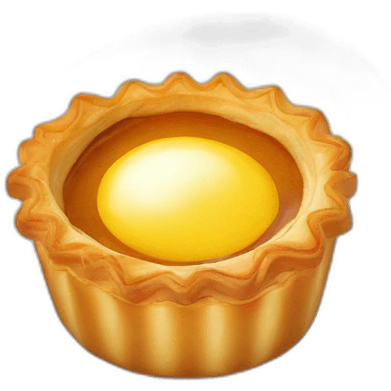 Hong Kong Egg tart emoji