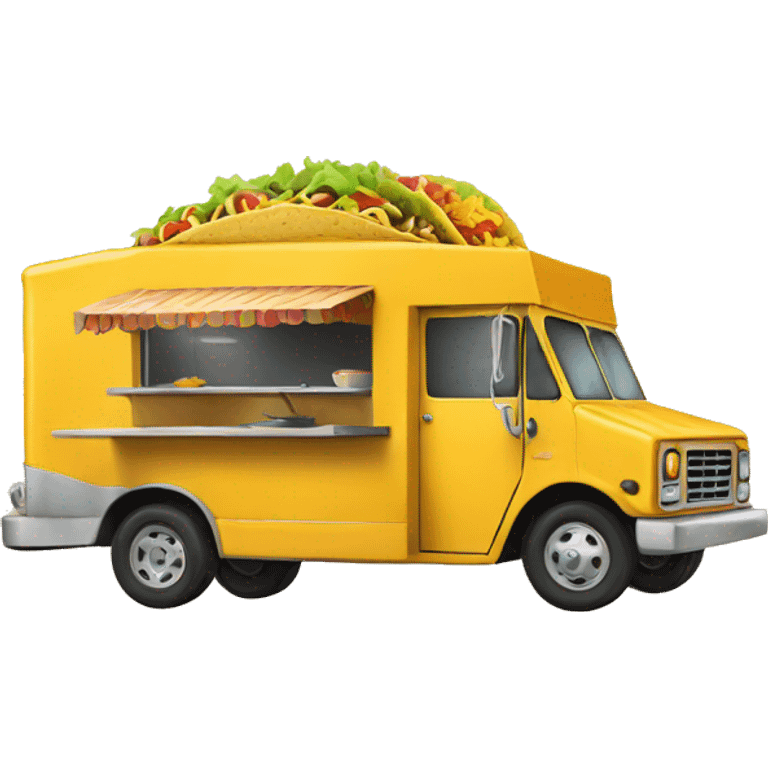 Taco truck emoji