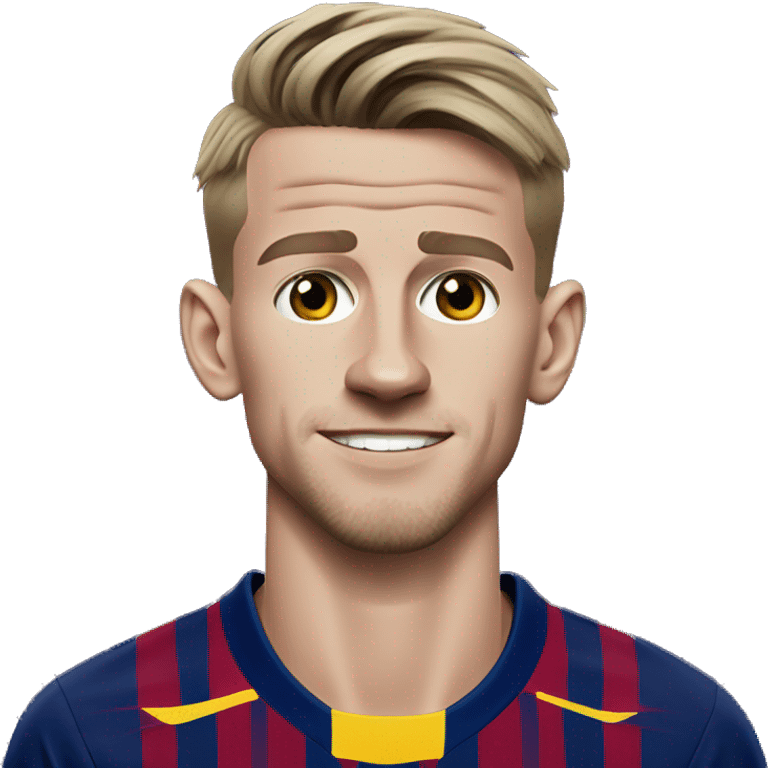 Caricatural Dani Olmo in Barca  emoji