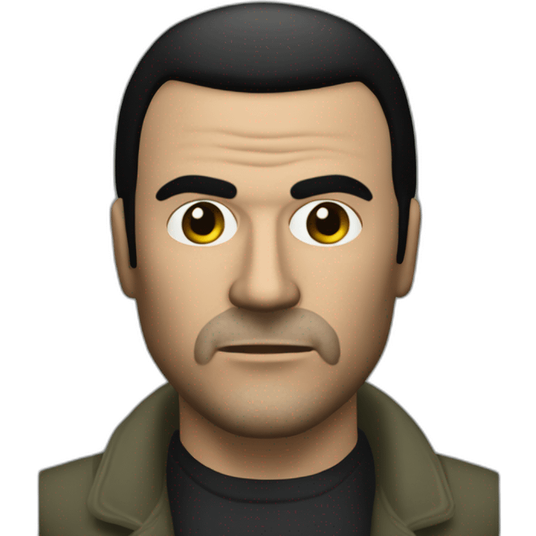 GTA III Italian Mafia man with shotgun emoji