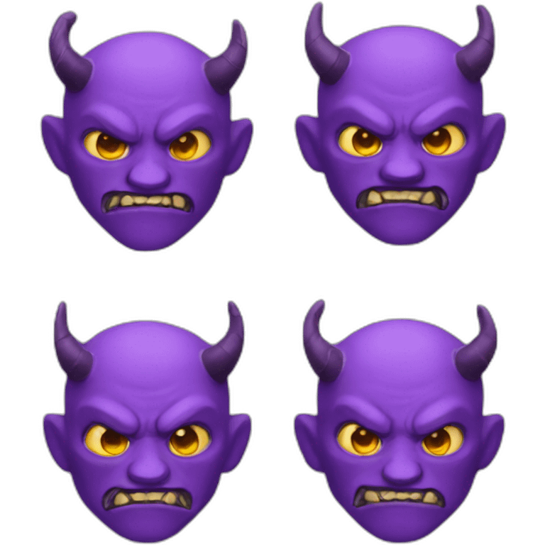 Purple Demon emoji