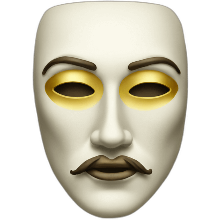 Masque dali emoji