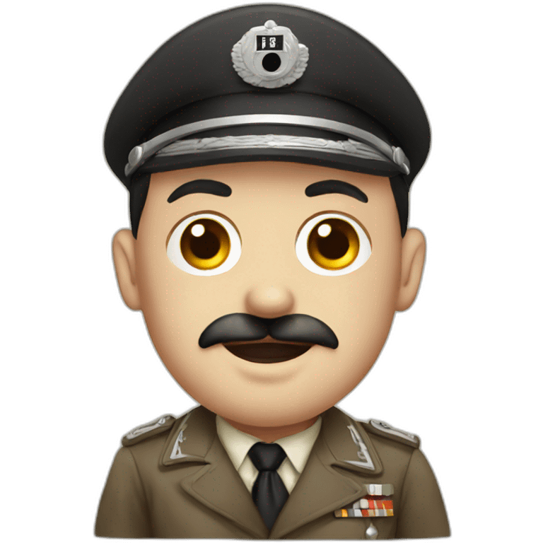 hitler avec son costume emoji