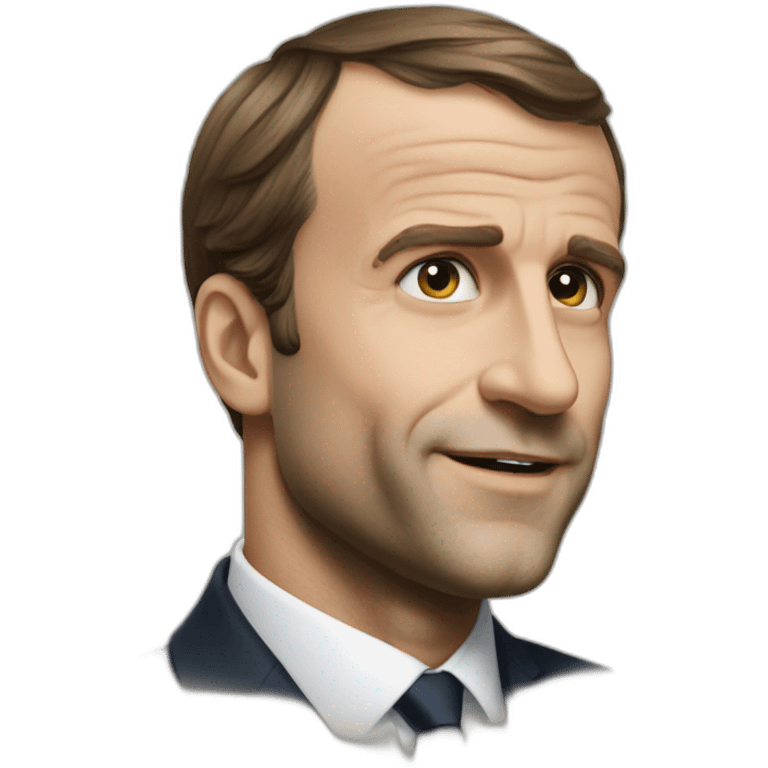 macron doigt d'honneur emoji